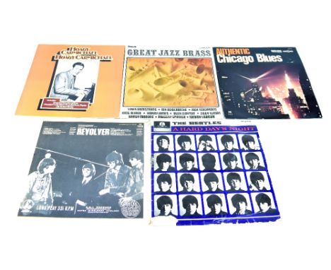 ROCK, POP & JAZZ; a quantity of records to include the Spencer Davis Group 'Autumn '66' and 'The Second Album', The Beatles '