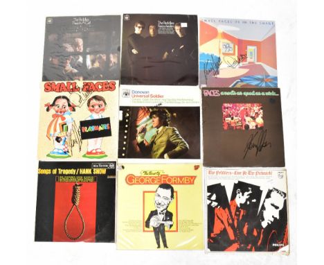 ROCK & POP; a quantity of records to include Donovan 'Universal Soldier' on Marble Arch, bearing signature, The Small Faces '