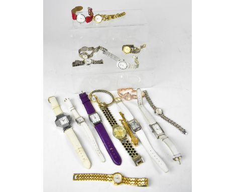 A quantity of wristwatches to include Rotary and Lorus, etc.