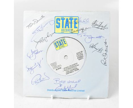 LIVERPOOL FC; a 72 single 'We Can Do It/We Shall Not Be Moved/You'll Never Walk Alone/Liverpool Lou', bearing numerous signat