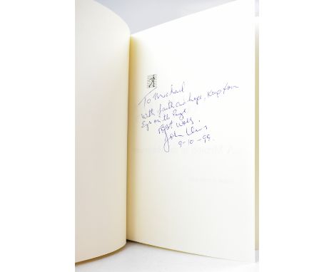 AMERICAN CIVIL RIGHTS; 'Walking with the Wind: A Memoir of the Movement', by John Lewis, bearing his signature and dated 9/10
