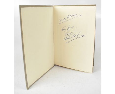 ARTHUR ASHE; 'Off the Court', a single volume inscribed 'Happy birthday' and bearing the tennis great's signature.We have not