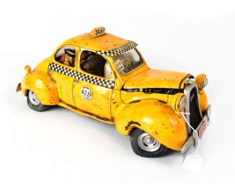 GUILLERMO FORCHINO; a hand crafted, hand painted and individually numbered limited edition model titled 'Le Taxi', length app