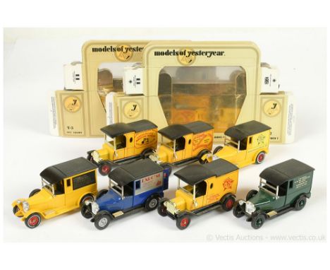 Matchbox Models of Yesteryear a group of (Code 3) issues to include Y5 Talbot Van "AIM Toy Show"; "Expo 81"; "Stockwell Toy C