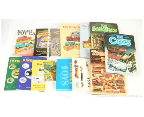 A Group of Toy Related Books which includes early "John Ramsay's" Model Price Guide; Corgi Toys by "Edward Force"; Collector'