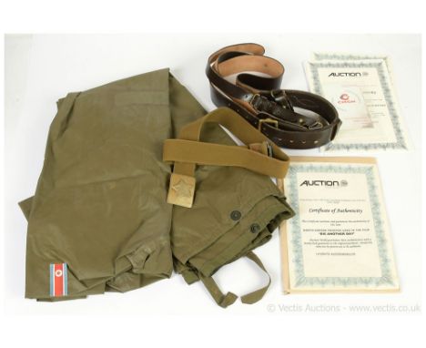 "James Bond" a group of Props - all come with Certificates of Authenticity from Auction World TV - includes "Carver" party in