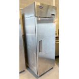 1 x ATOSA 'Green' Commercial Top Mounted 1-Door Fridge (Mbf8116Gr) - Original RRP £2,185 - Ref: