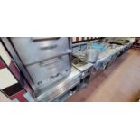1 x ANGELO PO Commercial Kitchen 11-Unit Modular Cooking Station - Total Length 6.5 -Metres