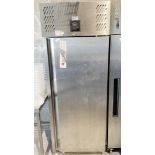 1 x WILLIAMS 'Jade' Commercial Single Door 620Ltr Upright Fridge, With 2 Keys - Original RRP £2,000