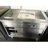 1 x Lincat Panther 670 Series Hot Cupboard with Bain Marie - Model P6B3 - RRP £2,300