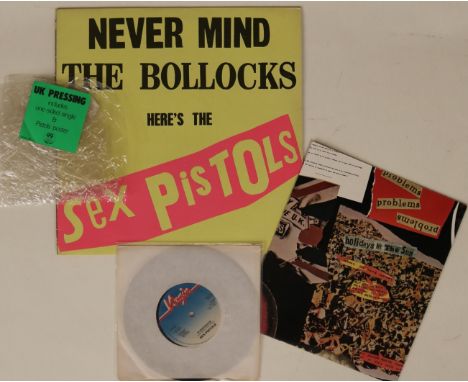 SEX PISTOLS - NEVER MIND THE BOLLOCKS - COMPLETE ORIGINAL UK SPOTS COPY - The sought after original UK SPOTS copy of the LP t