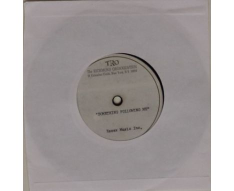 PROCUL HARUM - SOMETHING FOLLOWING ME - TRO 7" ACETATE - Terrific early 7" acetate recording of the track which would appear 
