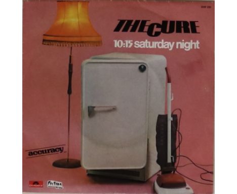 THE CURE - 10:15 SATURDAY NIGHT (FRENCH P/S) - Delightfully rare original export French picture sleeve copy of the 1980 7" (P