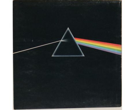 PINK FLOYD - THE DARK SIDE OF THE MOON - 1ST UK SOLID BLUE - A well presented complete 1st UK pressing of the long player tha