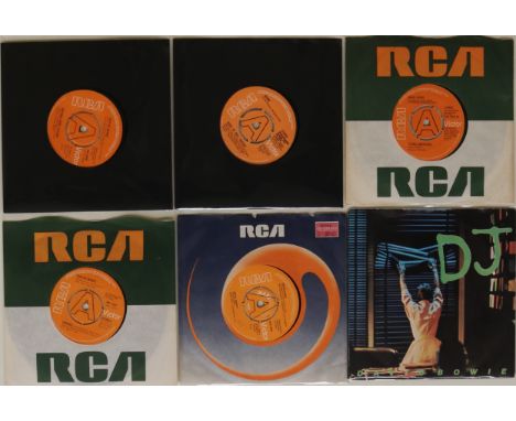 DAVID BOWIE - UK RCA 7" DEMOS - Superb selection of 6 x UK demonstration 7" releases. Title are Rock 'N' Roll Suicide (LPBO 5