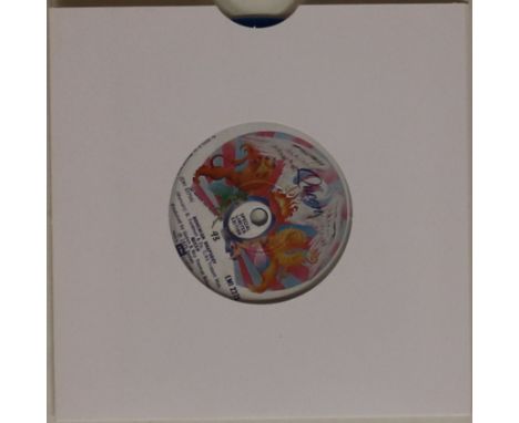 QUEEN - BOHEMIAN RHAPSODY - BLUE 7" - Extremely limited edition blue vinyl copy from 1978, hand numbered to 200 copies (this 