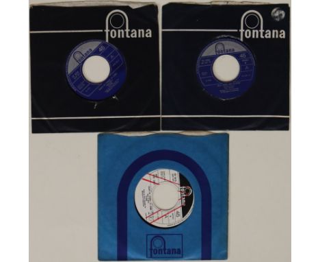 SLADE - UK FONTANA 7" - Expert selection of 3 x early UK Fontana 45s with a demo included! Titles are Shape Of Things To Come