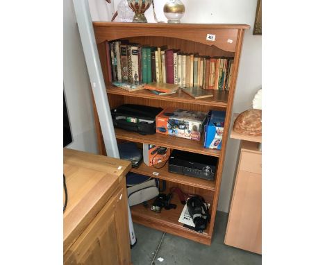 A 4 shelf bookcase