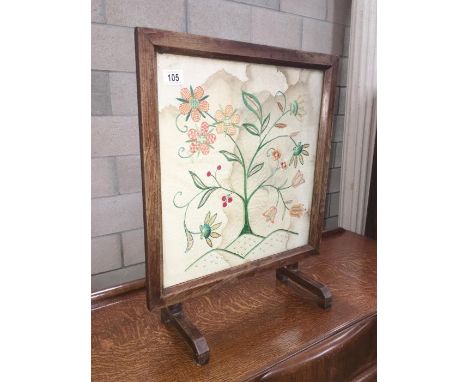 A Tapestry in fire screen