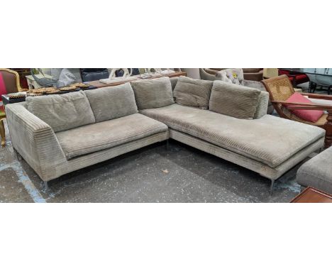 B &amp; B ITALIA CHARLES CORNER SOFA by Antonio Citterio, 270cm x 250cm x 70cm. 