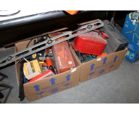 Two boxes of tools 