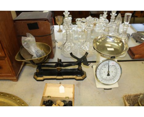 Two sets of scales