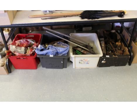 4 boxes assorted tools