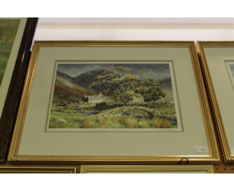Judy Boyes print Pack Horse Bridge Wasdale Head