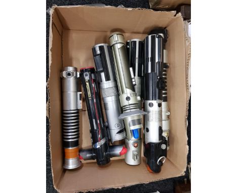 BOX LOT OF LIGHT SABRES 