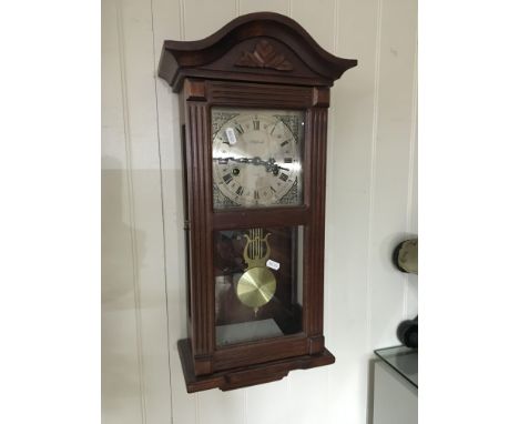 A modern wall clock.