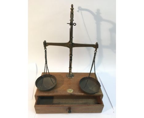 A Charles Cooper set of balance scales