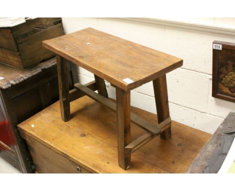 19th century Pine Kitchen Bench