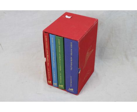 Books - Deluxe Box Set of J K Rowling Harry Potter Books ( published by Bloomsbury as a first edition box set  ) comprising T