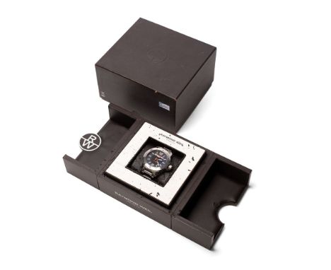Raymond Weil Nabucco gentleman's wristwatch automatic Swiss movement , model 3900, date aperture between 4 and 5, black dial 
