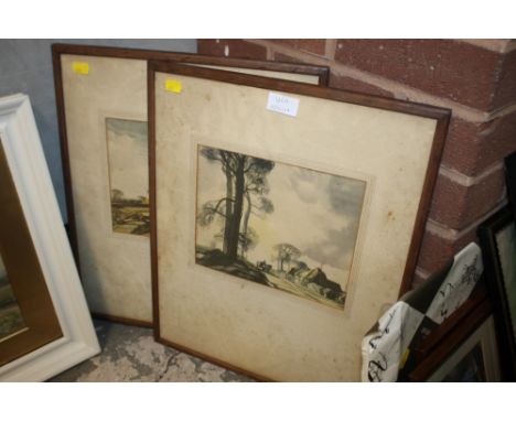 A PAIR OF VINTAGE ROWLAND HILDER PRINTS