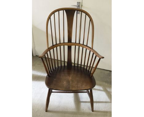 Ercol stick back chair.