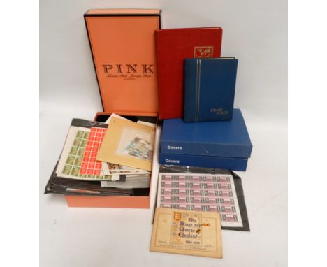 A quantity of first day covers - mainly post decimal, together with other late 1960s/early 1970s stamps, including part sheet