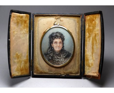 Late 19th/early 20th Century British School,  Portrait of an Elderly Woman,  Watercolour,  Inscribed Rosey Blume and dated '0