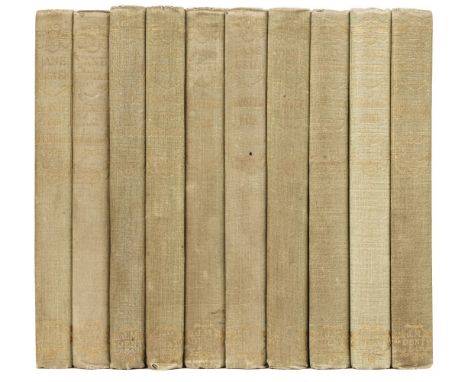 Austen (Jane). Jane Austen's Novels, edited by Reginald Brimley Johnson, 10 volumes, London: J. M. Dent and Company, 1892, mo