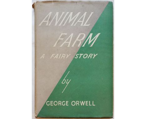 Orwell (George). Animal Farm, A Fairy Story, reprinted, London: Secker &amp; Warburg, August 1945, some light toning, origina
