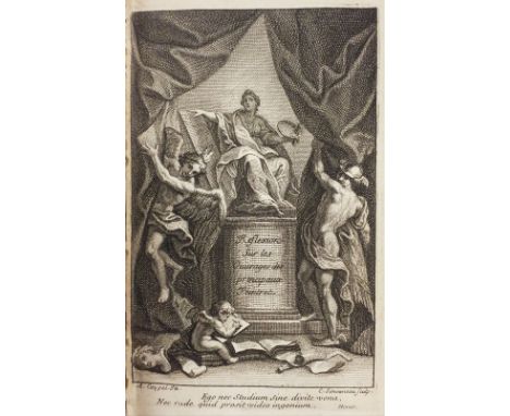 Perrot (Nicolas). Les Guerres D'Alexandre Par Arrian, Paris: Thomas Iolly, 1664, 2 parts in 1 volume, engraved vignette to th