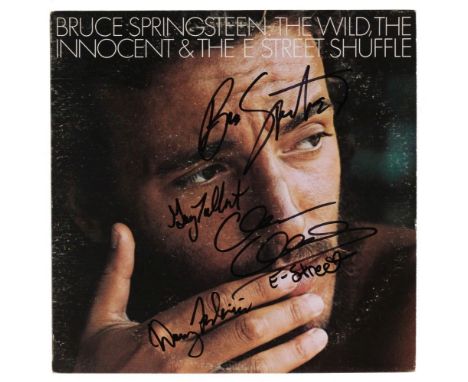 Bruce Springsteen. Collection of records / LPs by Bruce Springsteen, including "The Wild, The Innocent &amp; The E-Street Shu