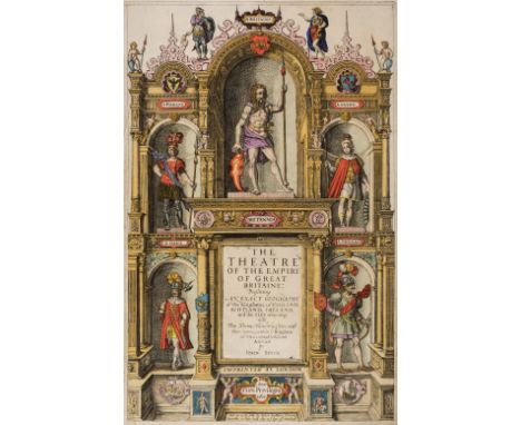 Title pages. Speed (John), The Theatre of the Empire of Great Britaine: Presenting an Exact Geography of the Kingdomes of Eng