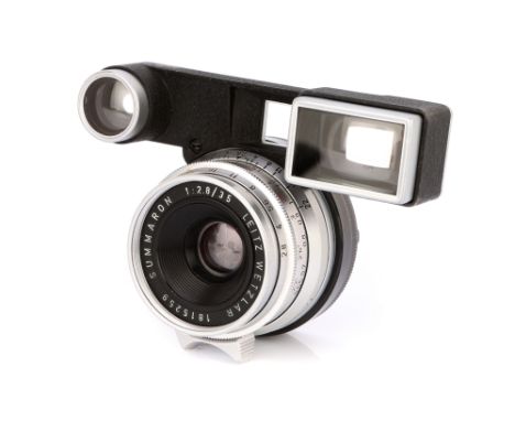 1960, with ocular attachment, chrome, serial no. 1815259, body, VG-E, elements, G-VG, some light internal haze/fungus, with m