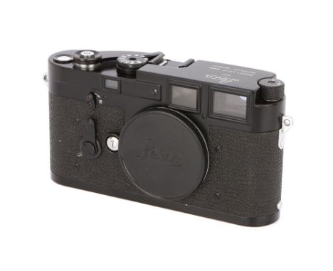 1954, black re-paint, serial no. 704278, body, VG-E, shutter working, film advance lever slightly stickingNote: Lot imported 