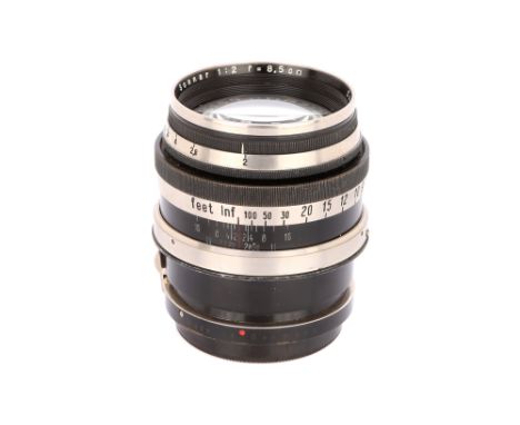 black/nickel, serial no. 1631445, body, G-VG, elements, VG-E, some light internal haze, with maker's rear capNote: Focus sale