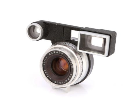 1959, with ocular attachment, chrome, serial no. 1657235, body, G-VG, elements, G, some internal haze, with maker's capsNote:
