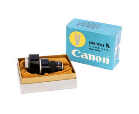 85-135mm, black, serial no. 206102, body, E, optics, VG, some light internal debris, in maker's box Note: Lot imported under 