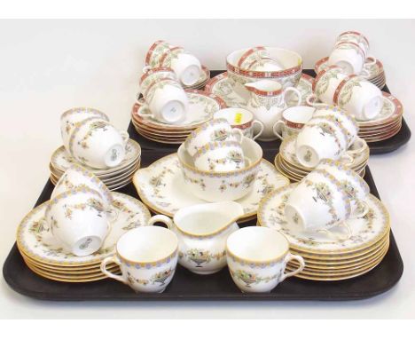 Wedgwood twelve setting coffee set and Royal Doulton twelve piece tea service. Condition report: see terms and conditions