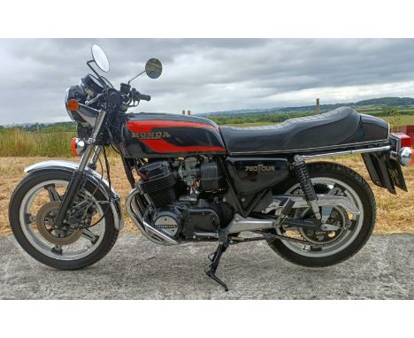 1977 Honda CB750 Registration number GBW 467S Frame number CB750G1001310 Engine number CB750G E-1002849 3,722 recorded miles 